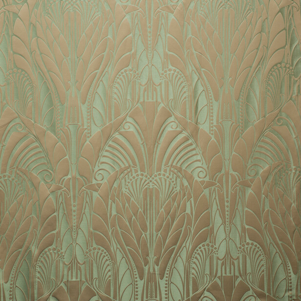 VITRAIL – țesătură din in și mătase cu inspirație Art Nouveau & Art Deco