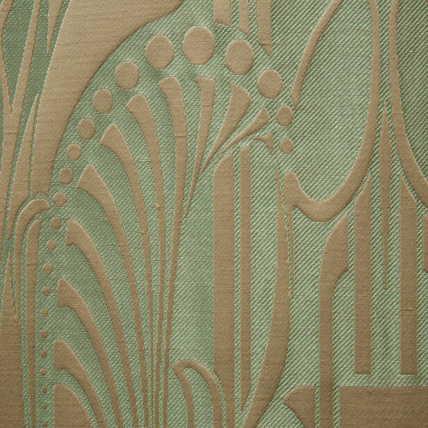 VITRAIL – țesătură din in și mătase cu inspirație Art Nouveau & Art Deco
