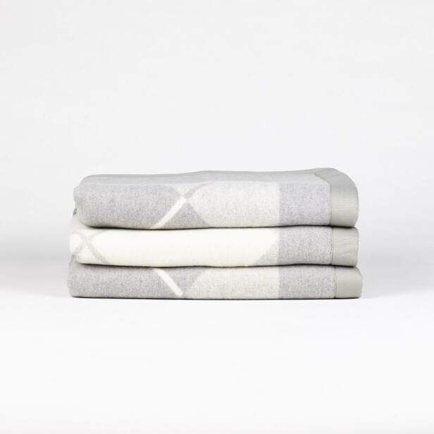 ROMBI – Pătură termală din lână merinos cu model în romburi | Lanerossi