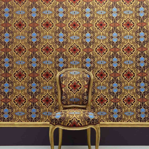 TOLEDE – brocart de mătase cu arabescuri orientale și eleganță istorică