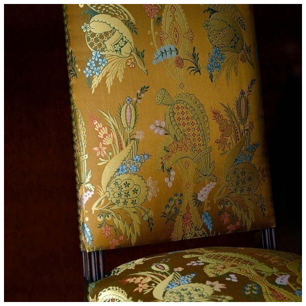 COUR DU SIAM – brocart de mătase și vâscoză din colecția Patrimoine