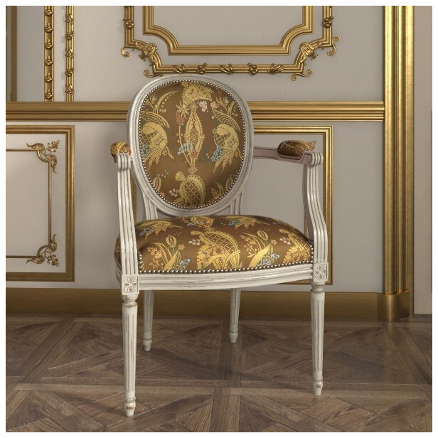 COUR DU SIAM – brocart de mătase și vâscoză din colecția Patrimoine