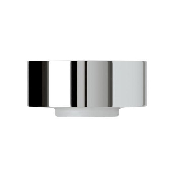 Bol cilindric XS cu exterior complet placat cu platina TREASURE PLATINUM
