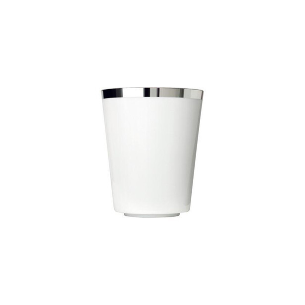 Cana de cafea conica fara farfurie si maner TREASURE PLATINUM