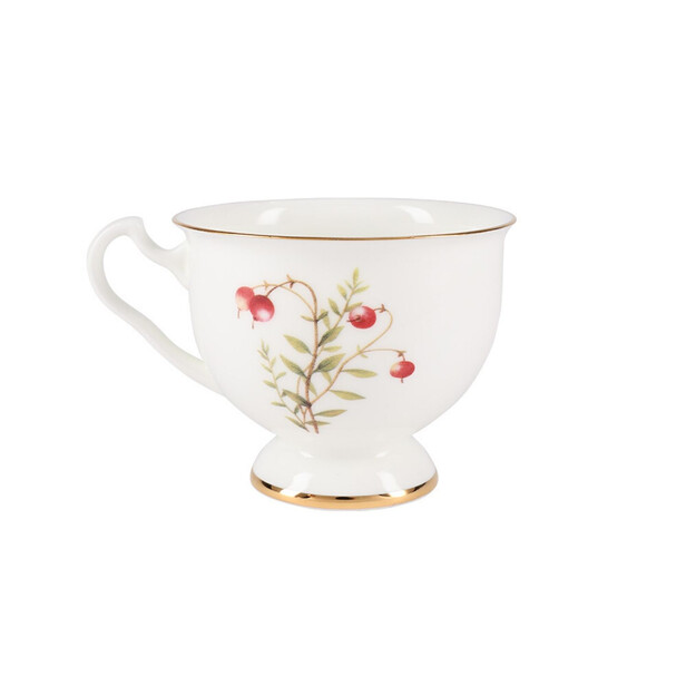 Serviciu de ceai pentru 6 persoane "FLOWERS AND BERRIES" by Imperial Porcelain Manufactory