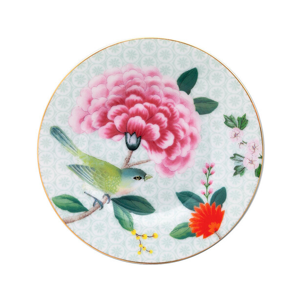 Set 6 farfurii XS BLUSHING BIRDS white