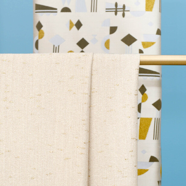 REGATE – țesătură jacquard cu motive geometrice mici