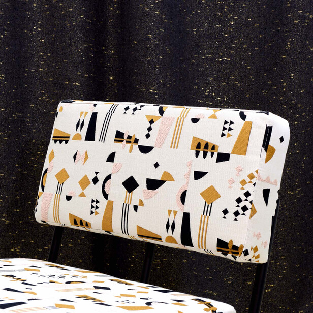 REGATE – țesătură jacquard cu motive geometrice mici