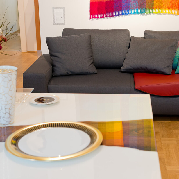 Platou rotund pentru prezentare AUREOLE CLAIR DE LUNE