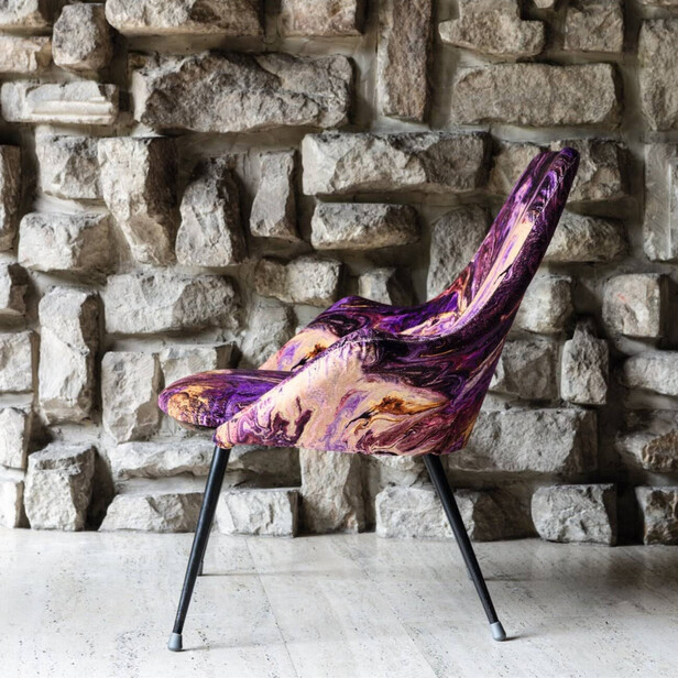 OUTERSPACE – Catifea spectaculoasă cu efect de lavă