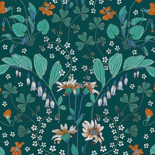 NARCISSE – Tapet floral Nobilis cu fantezie de narcise