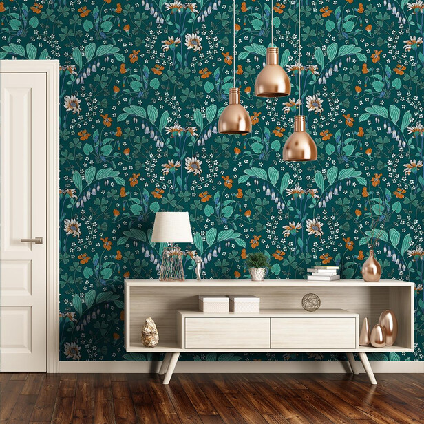 NARCISSE – Tapet floral Nobilis cu fantezie de narcise