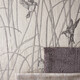 REEDBIRDS – Țesătură jacquard din mătase și in cu păsări printre trestii