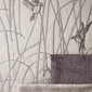 REEDBIRDS – Țesătură jacquard din mătase și in cu păsări printre trestii