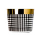 SIP OF GOLD – Pocal de șampanie FASHION GLENCHECK cu interior placat cu aur de 24K