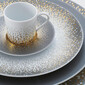 Set 4 cesti cu farfurii pentru cafea Souffle d’Or
