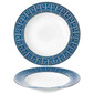 Farfurie pentru supa Tiara Prussian Blue Platine