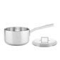 STILE – Cratiță din inox 16 cm cu capac și mâner by Pininfarina