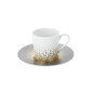 Set 4 cesti cu farfurii pentru cafea Souffle d’Or