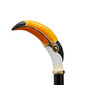 TOUCAN GOLD – Încălțător negru cu cap de tucan realist | Pasotti