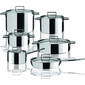 Caserolă ATTIVA SILVER, Ø 22 cm cu capac – Mepra
