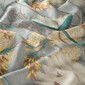 BLOSSOM HEART – Draperie din in imprimat cu nuferi și flori sălbatice