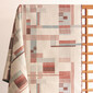 COLONY – Țesătură de tapițerie retro cu model geometric Bauhaus
