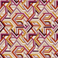 EDGE OF HEAVEN – Draperie brodată cu motive geometrice
