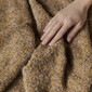 BOGOTÁ ORANJE – Pătură din Alpaca Bouclé, Ultra-Moale, Fabricată în Italia