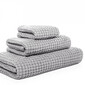 AURA Silver - Set de prosoape gofrate premium din bumbac 100%