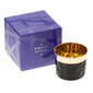 SIP OF GOLD – Pocal de șampanie BLACK CUSHION cu interior placat cu aur de 24K