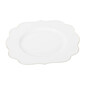 Set 6 farfurii albe mic dejun ROYAL WHITE