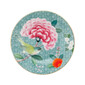 Set 6 farfurii XS, pentru canile de cafea sau espresso BLUSHING BIRDS blue